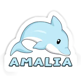 Sticker Amalia Dolphin Image