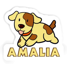 Chien Autocollant Amalia Image