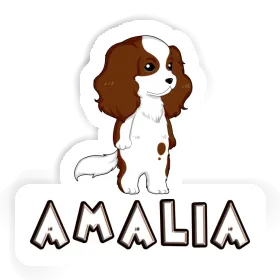 Amalia Sticker Cavalier King Charles Spaniel Image