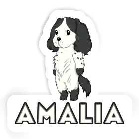 Cocker Autocollant Amalia Image