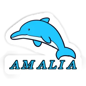 Sticker Dolphin Amalia Image