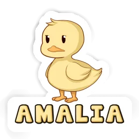 Sticker Amalia Duck Image