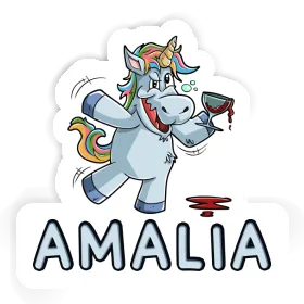 Sticker Unicorn Amalia Image