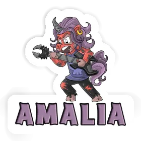 Sticker Amalia Rocking Unicorn Image