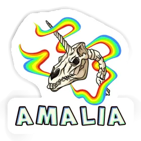 Unicorn Skull Sticker Amalia Image