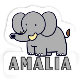 Amalia Sticker Elephant Image