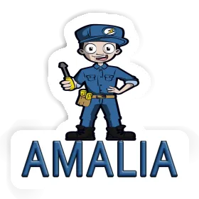 Sticker Electrician Amalia Image