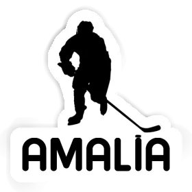 Sticker Amalia Hockey Player Image