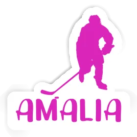 Hockey Player Sticker Amalia Image