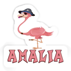 Sticker Amalia Flamingo Image