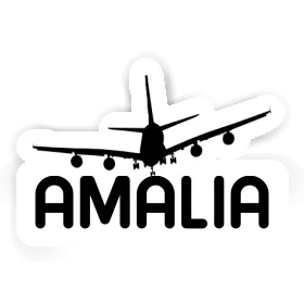 Airplane Sticker Amalia Image