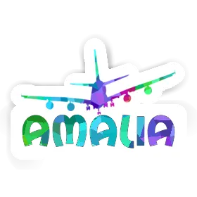 Amalia Sticker Airplane Image