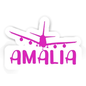 Sticker Airplane Amalia Image