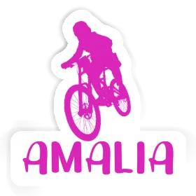 Sticker Amalia Freeride Biker Image