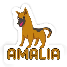 Amalia Autocollant Chien de berger Image