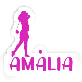 Golfer Sticker Amalia Image