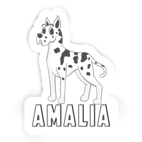 Sticker Amalia Great Dane Image