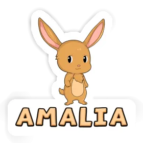 Amalia Sticker Easter Bunny Image