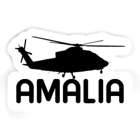 Helicopter Sticker Amalia Image