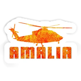 Amalia Sticker Helicopter Image