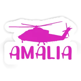 Sticker Helicopter Amalia Image