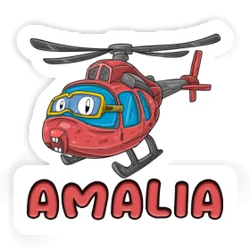 Helicopter Sticker Amalia Image