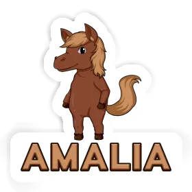 Horse Sticker Amalia Image