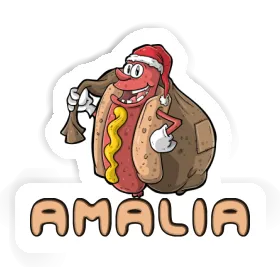 Hot Dog Sticker Amalia Image