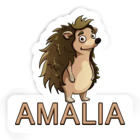 Amalia Sticker Hedgehog Image