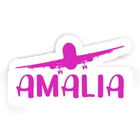 Sticker Airplane Amalia Image