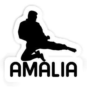 Sticker Karateka Amalia Image