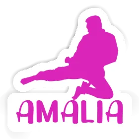 Sticker Karateka Amalia Image