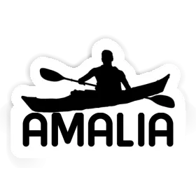 Kayaker Sticker Amalia Image