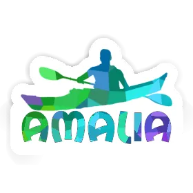 Kayaker Sticker Amalia Image