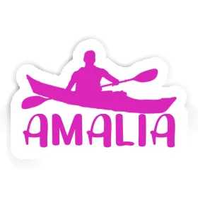 Sticker Amalia Kayaker Image