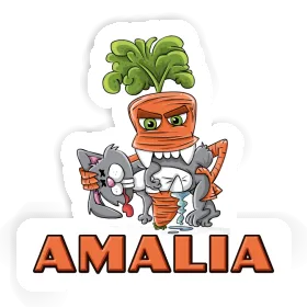 Amalia Sticker Monster Carrot Image