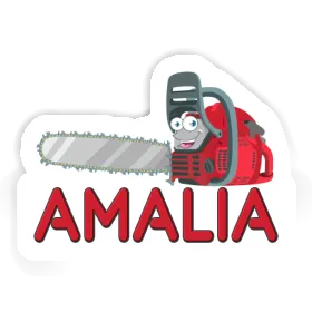 Amalia Sticker Chainsaw Image