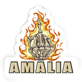 Middlefinger Sticker Amalia Image