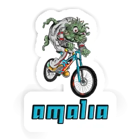 Amalia Sticker Downhill Biker Image