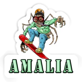 Sticker Amalia Boarder Image