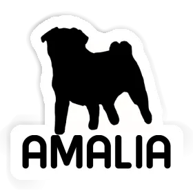 Mops Sticker Amalia Image