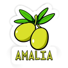 Amalia Sticker Olive Image