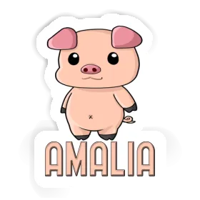 Amalia Sticker Pigg Image