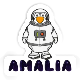 Sticker Amalia Astronaut Image