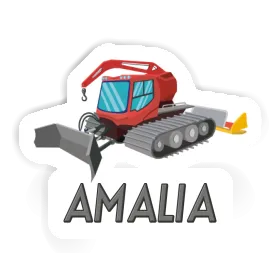 Snow Groomer Sticker Amalia Image