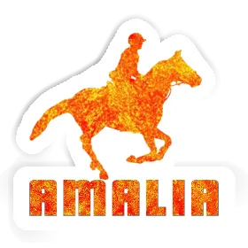 Sticker Horse Rider Amalia Image