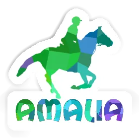 Sticker Amalia Horse Rider Image