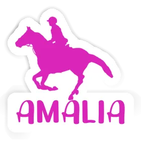 Sticker Amalia Horse Rider Image