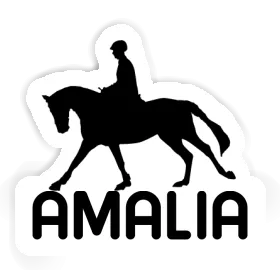 Sticker Horse Rider Amalia Image