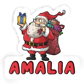 Santa Sticker Amalia Image